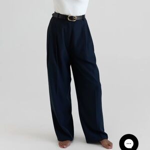 Re Ona Bobbi trousers XS NWOT in Navy